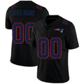 custom New England Patriots Football jerseys Black American Stitched Name And Number Size S to 6XL Christmas Birthday Gift