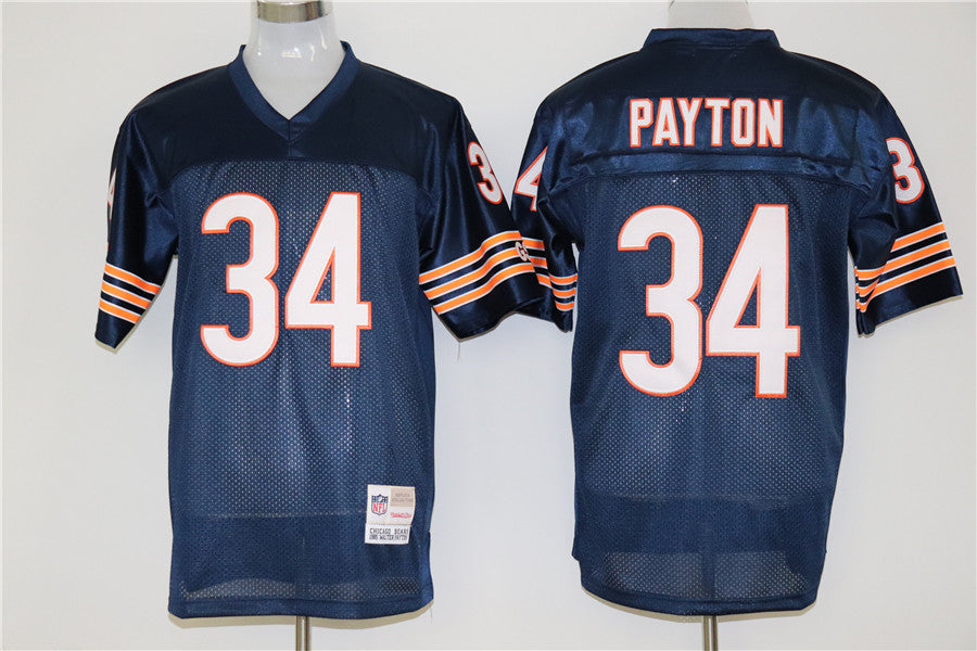 Men's Chicago Bears Walter Payton Mitchell & Ness Navy Legacy Replica jersey