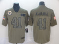 Men's New Orleans Saints Alvin Kamara #41 Brown Game jersey