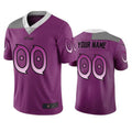 custom Minnesota Vikings Purple Vapor Limited City Edition jersey Stitched Jerseys Football Jerseys