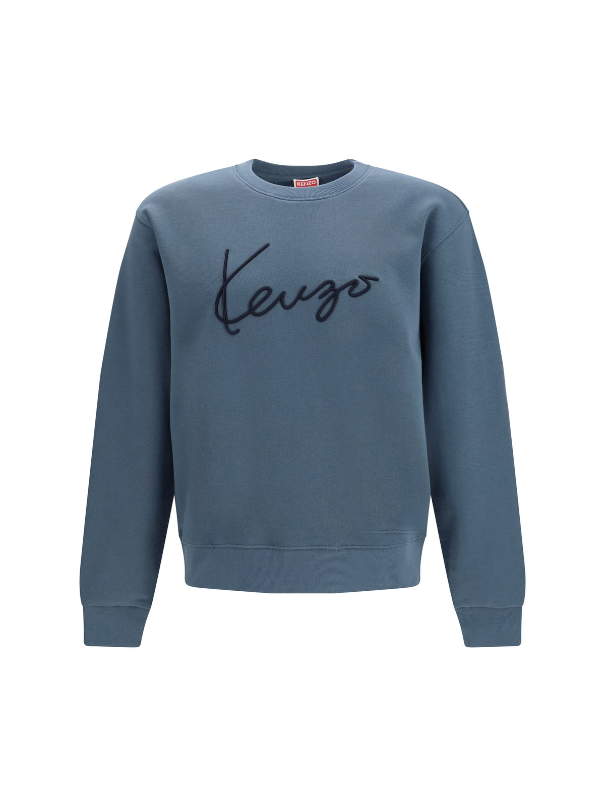 Kenzo Men Kenzo Signature Embroidered Cotton Sweatshirt