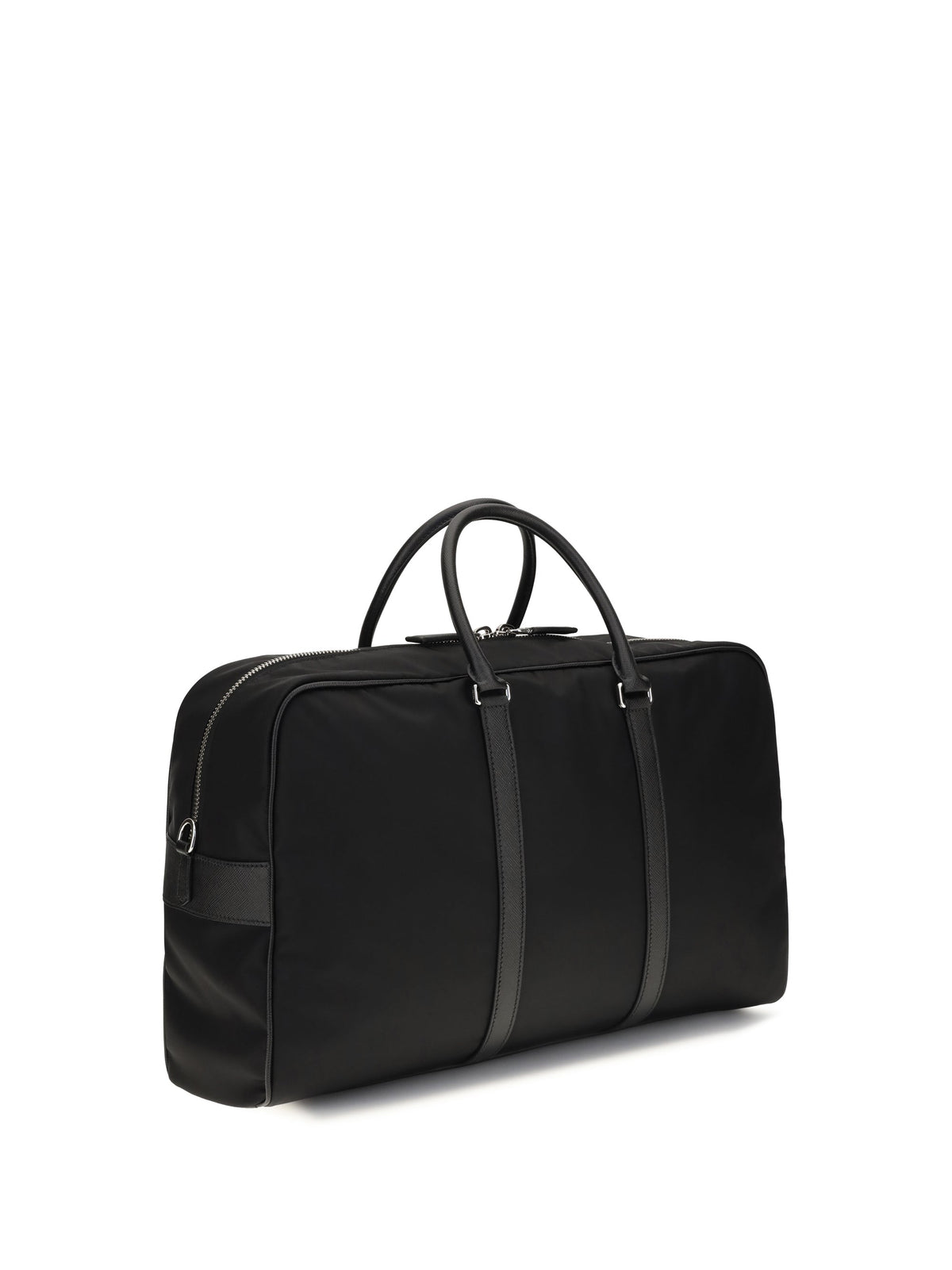 Prada Men Travel Bag In Re-Nylon And Saffiano