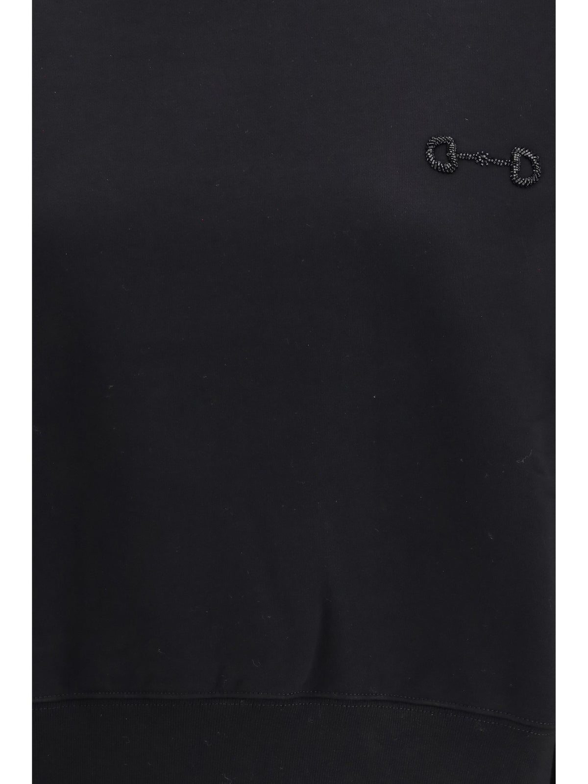 Gucci Women Brushed Cotton Jersey Sweatshirt