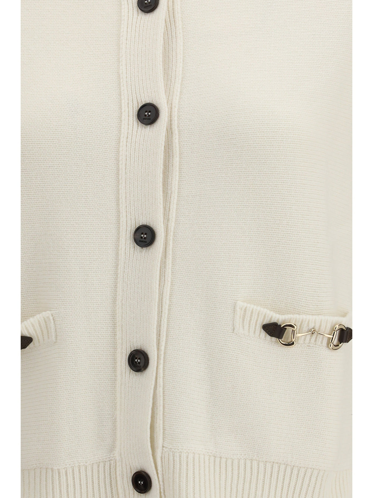 Gucci Women Wool And Cashmere Cardigan