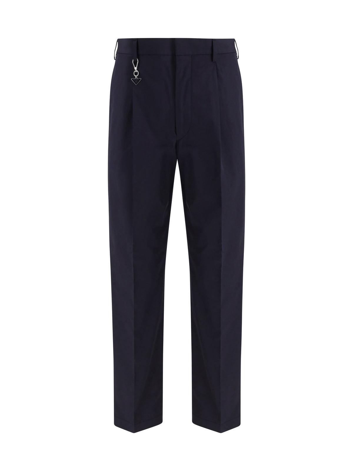 Prada Men Tailored Cotton Poplin Pants
