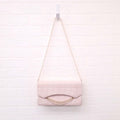 CHANEL PINK PEARL FLAP BAG