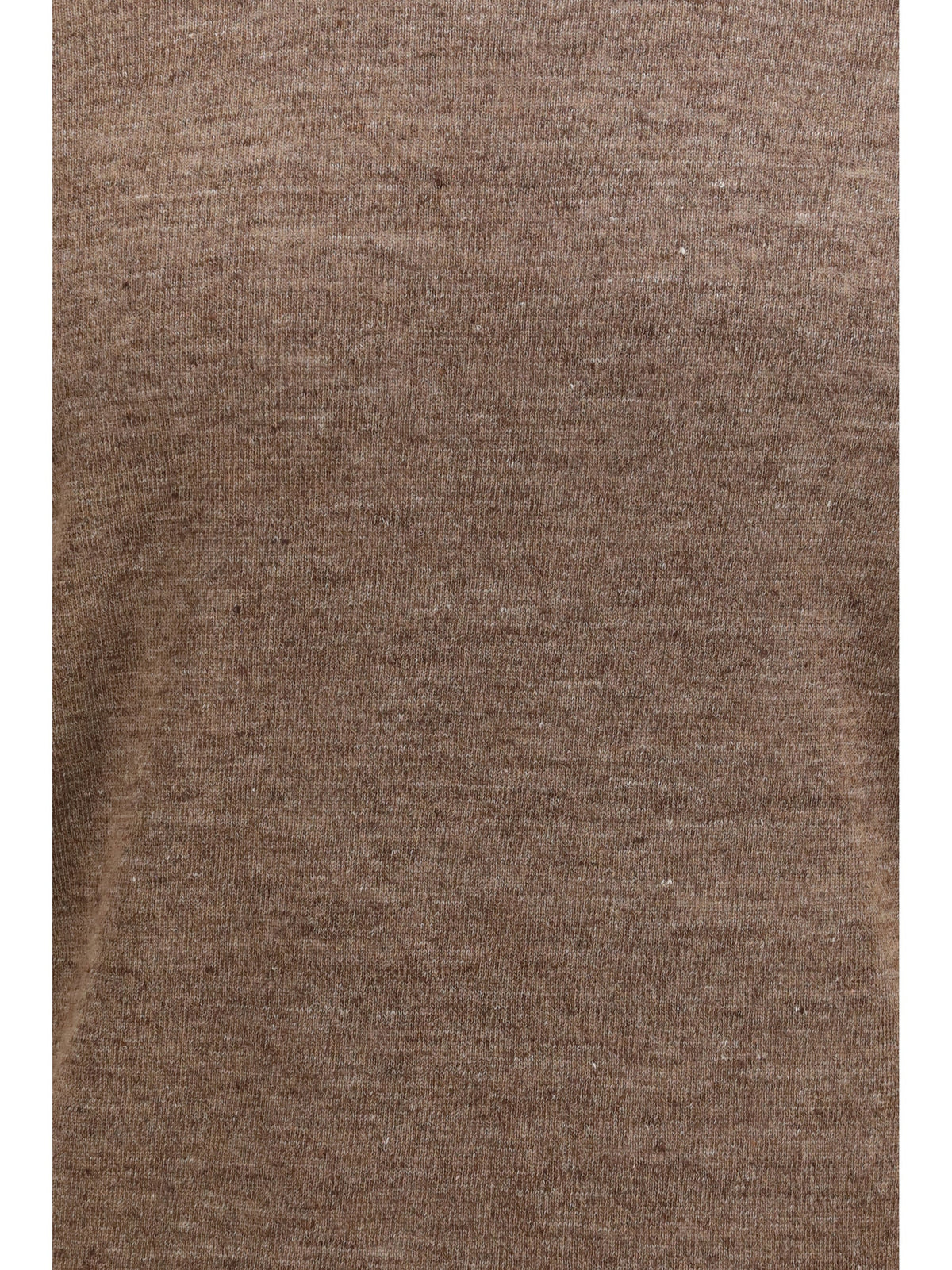 Brunello Cucinelli Men Linen And Cotton Crewneck T-Shirt