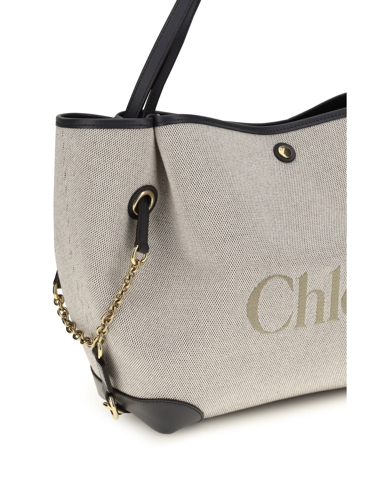 Chloé Women Clover Tote Bag In Canvas