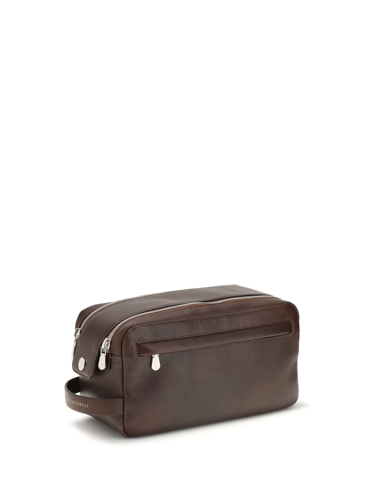 Brunello Cucinelli Men Leather Beauty Case