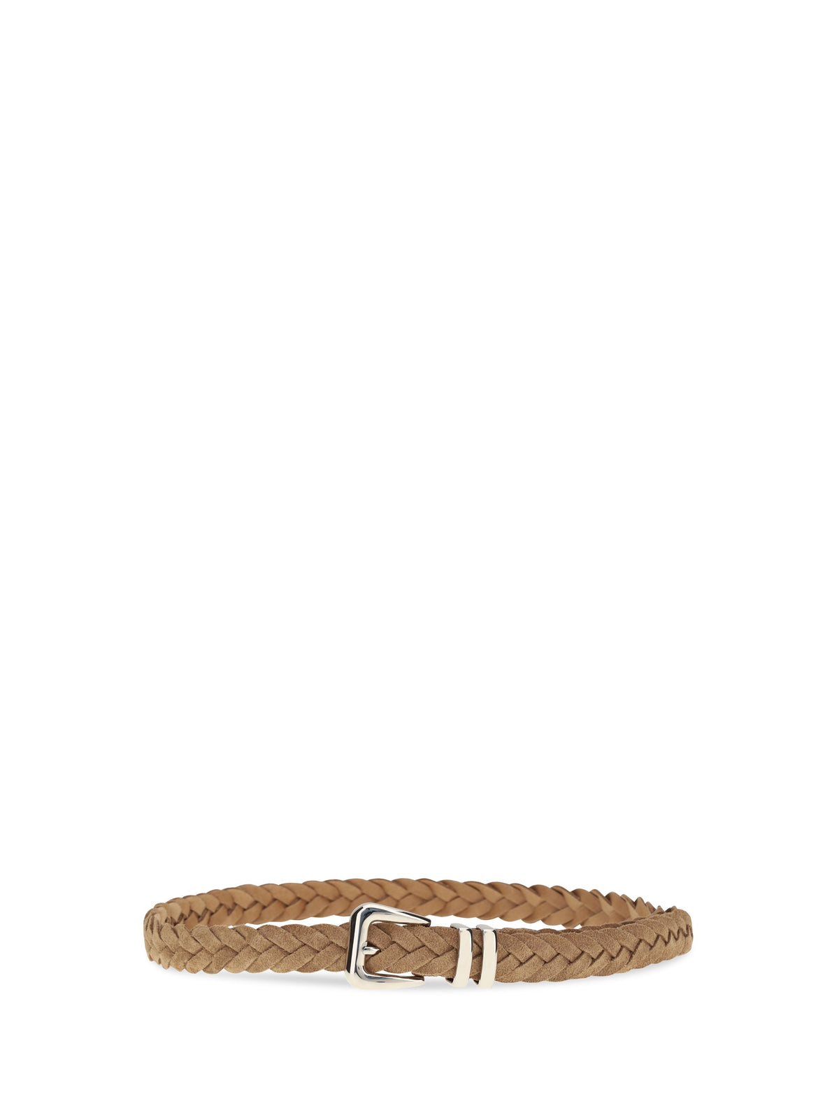 Brunello Cucinelli Men Leather Woven Belt