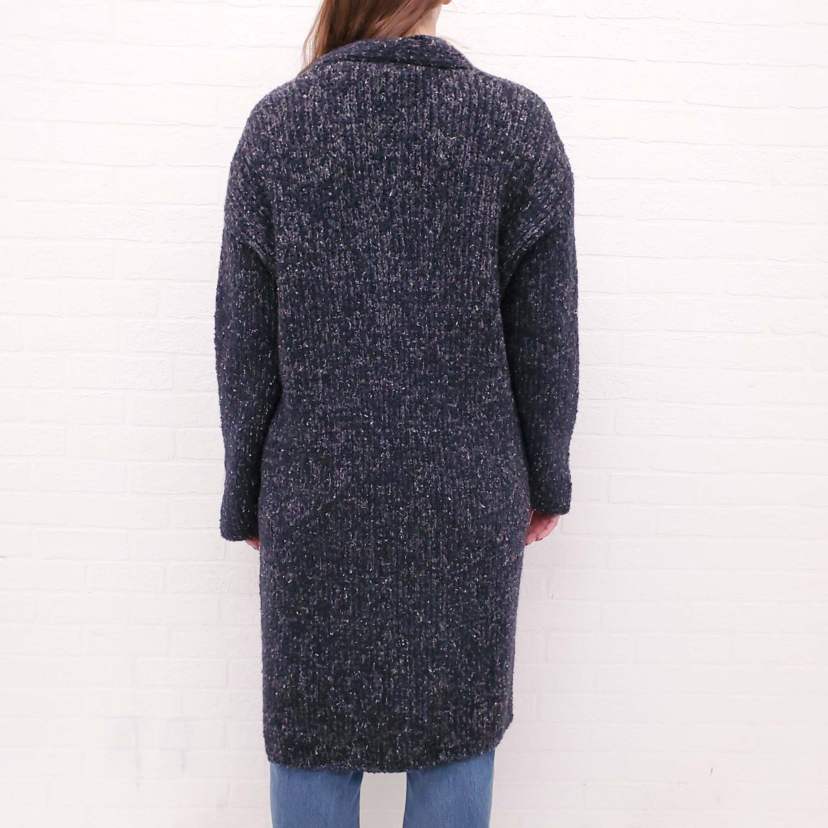 FABIANA FILIPPI OVERSIZED KNIT CARDIGAN - SIZE XS