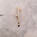 FENDI CRYSTAL HAIR CLIP