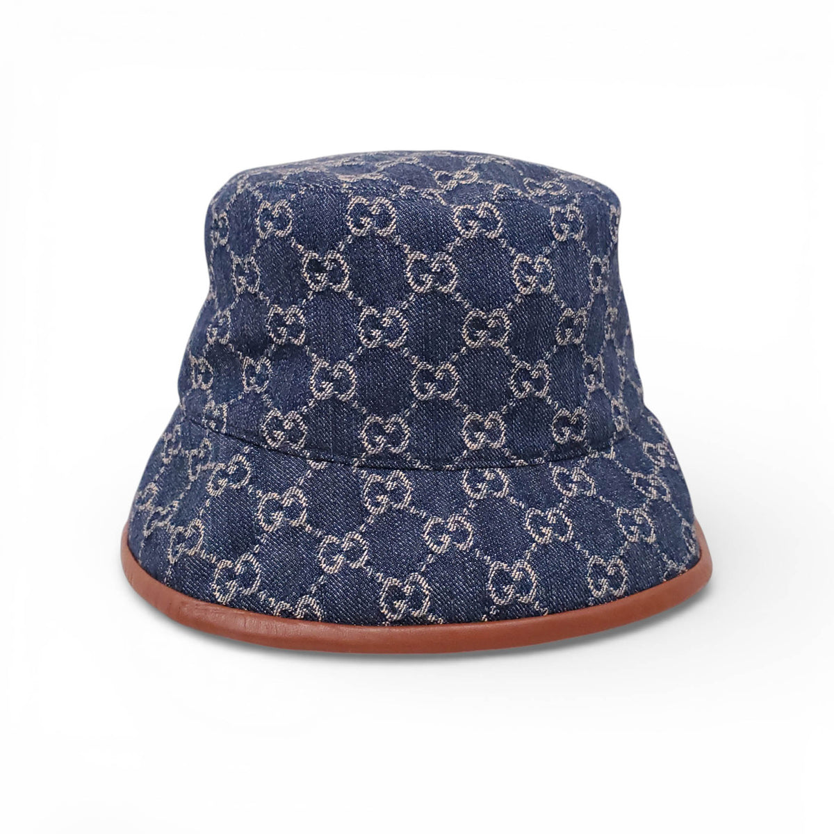 GUCCI DENIM BUCKET HAT - SIZE L
