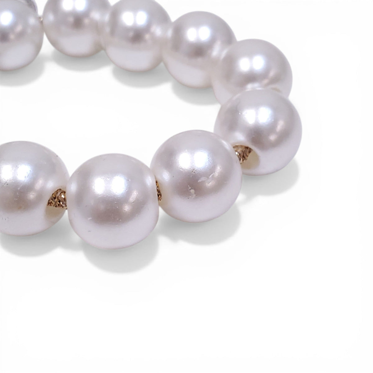 JENNIFER BEHR HENELEY FAUX PEARL PONYTAIL WRAP