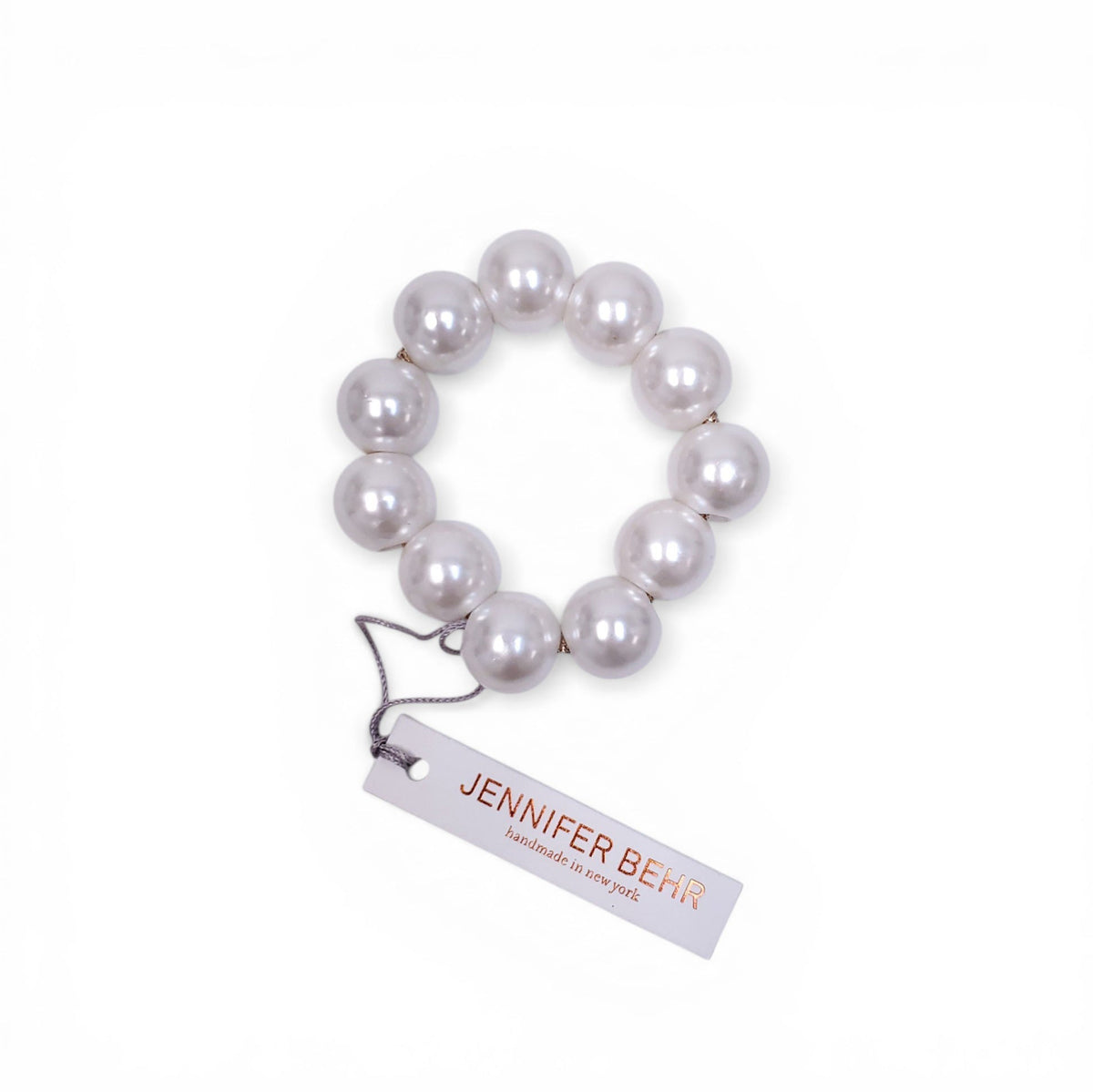 JENNIFER BEHR HENELEY FAUX PEARL PONYTAIL WRAP