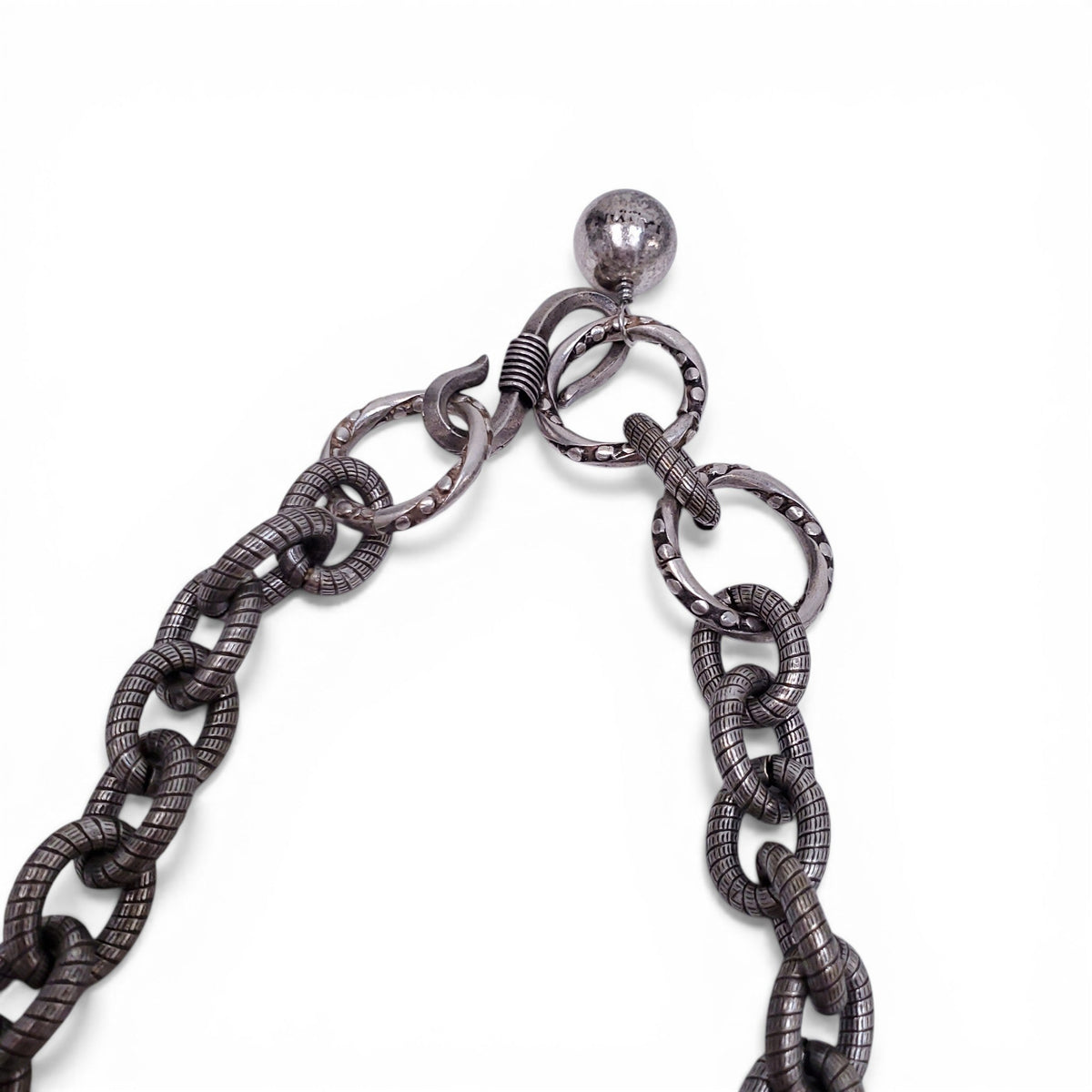 LANVIN CRYSTAL CHAIN NECKLACE