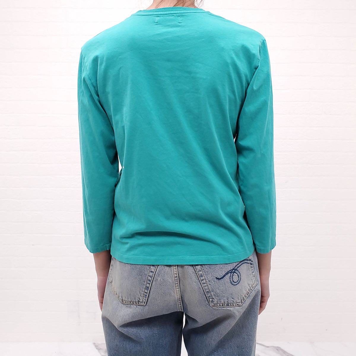 PANGAIA BLUE LONG SLEEVE - SIZE XXS