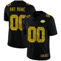 custom New York Jets Leopard Print Fashion Vapor Limited jersey Black American Stitched jersey Football Jerseys
