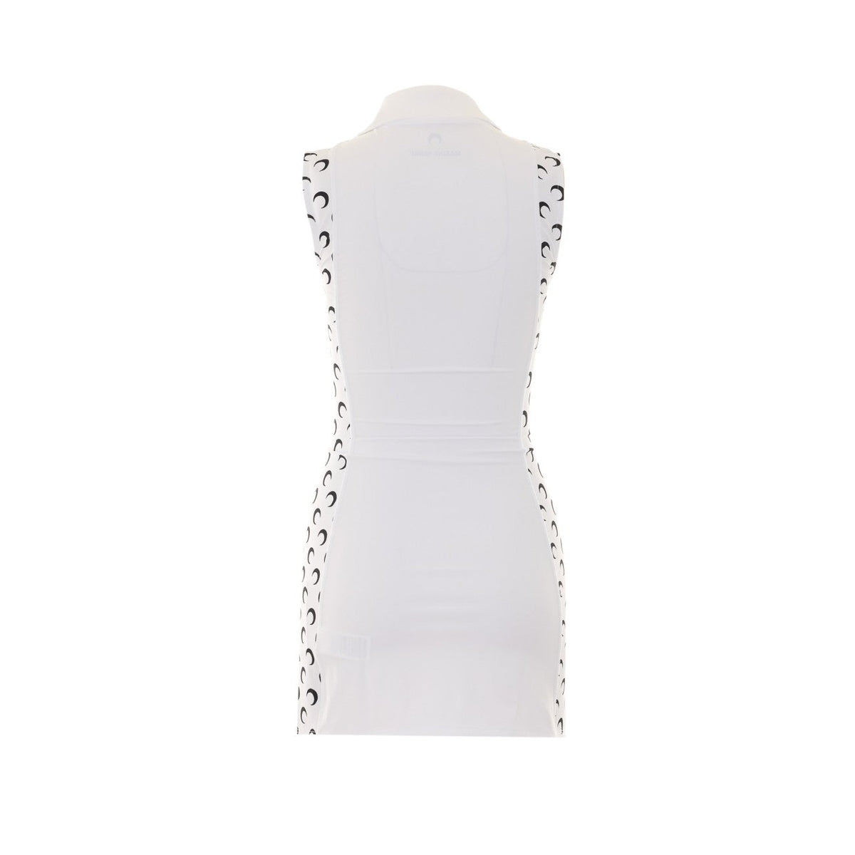 Marine Serre Women Athleisure Polo Mini Dress With Moon Insert