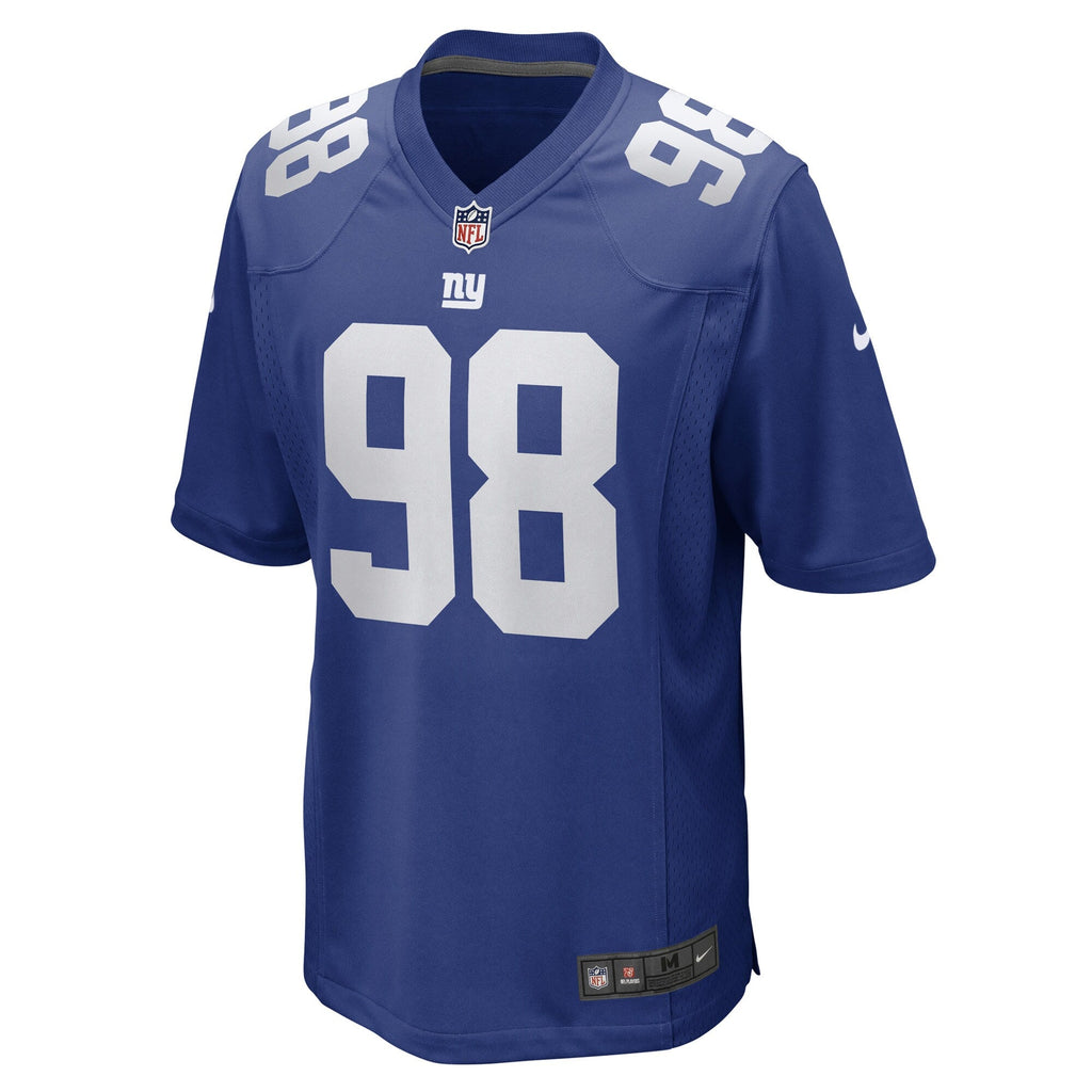 D.J. Davidson New York Giants Nike Game   Jersey - Royal