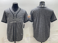 Men's Minnesota Vikings Gray Blank jersey