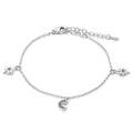 Crescent Moon and Star Bracelet