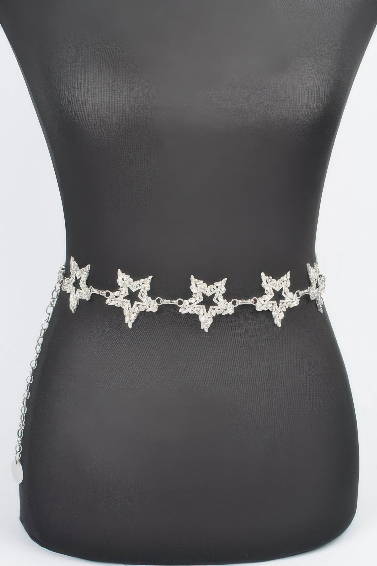 Glass Star Plus Size Chain Belt