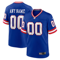 custom New York Giants Royal Classic Game jersey
