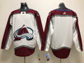 Men's Colorado Avalanche White Away Primegreen Authentic Blank jersey