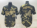 Men's Los Angeles Dodgers Fernando Valenzuela #34 Camouflage Replica Baseball jersey