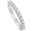1Ct TW Round Cut Diamond U Prong Wedding Ring Stackable Band 14k Gold Lab Grown