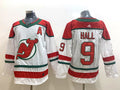 Men's New jersey Devils Taylor Hall #9 White Player jersey