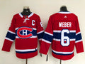 Men's Montreal Canadiens Shea Weber #6 Red Player Game jersey