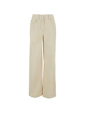 Brunello Cucinelli Women Velvet Flared-Leg Trousers