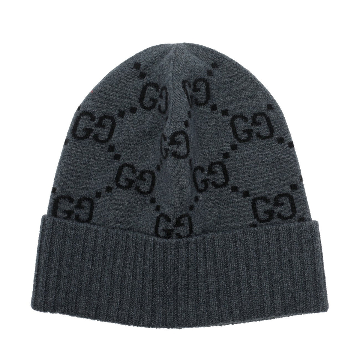 Gucci Men Gg Logo Beanie