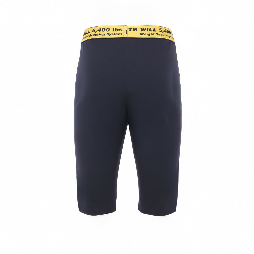 OFF-WHITE LOGO STRETCH BIKER SHORTS - SIZE XS