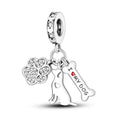 I Love my Dog Charm