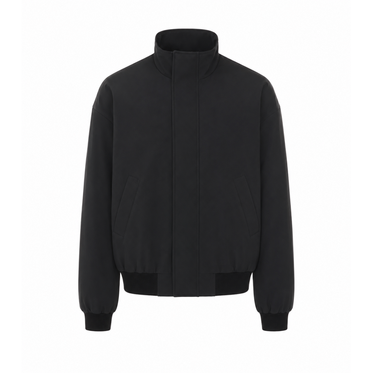 Gucci Men Lightweight Silk And Acetate Faille Zippered Jacket