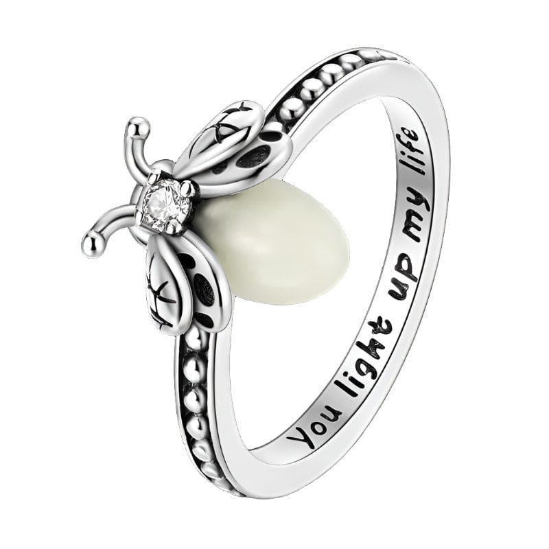 Luminous Glow-in-the-dark Firefly Band Ring