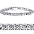 10 Ct Lab-Created Diamond Tennis Bracelet 14K White Gold 7"