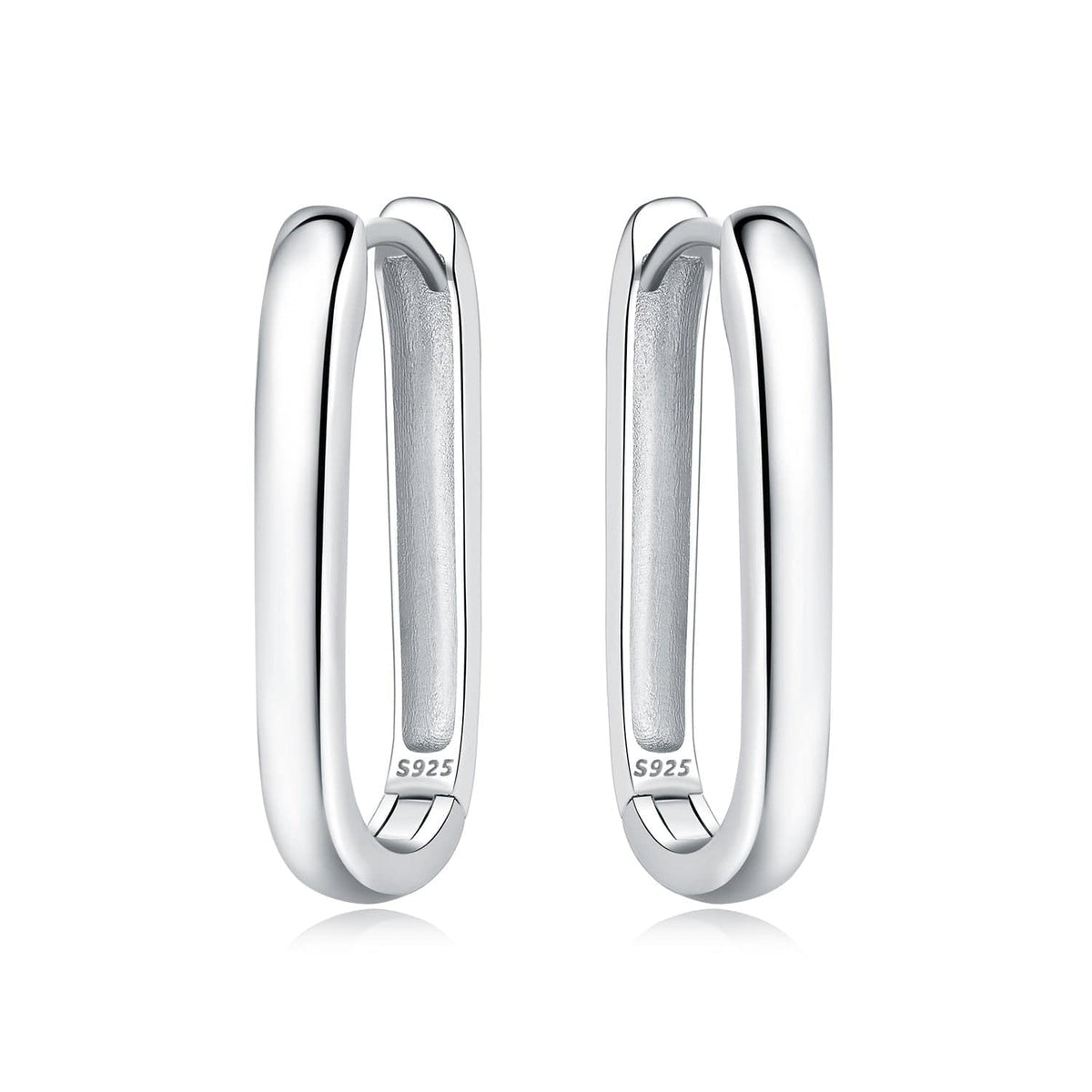 Minimalist Sleek Hoop Earrings