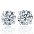 .25Ct Round Brilliant Cut Natural Quality VS2-SI1 Diamond Stud Earrings in 14K Gold Classic Setting