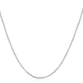 14k Gold 18" Micro Rolo Chain With Lobster Clasp