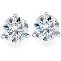 .40Ct Round Brilliant Cut Natural Quality VS2-SI1 Diamond Stud Earrings in 14K Gold Martini Setting