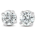 1/4 Ct Diamond Studs 14k White Gold