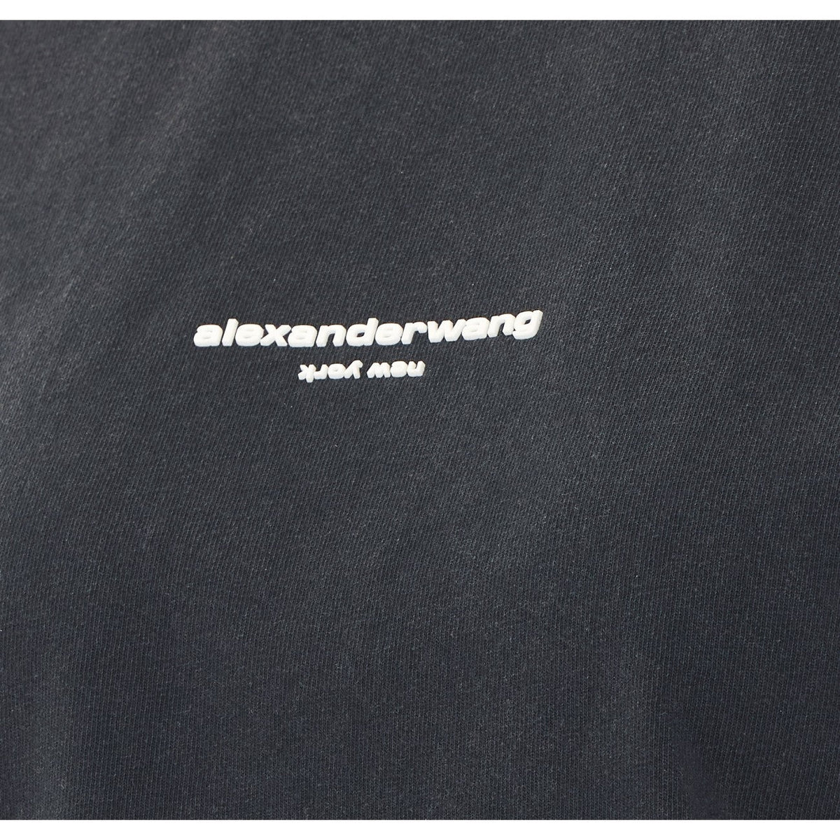Alexander Wang Women Shrunken Logo T-Shirt