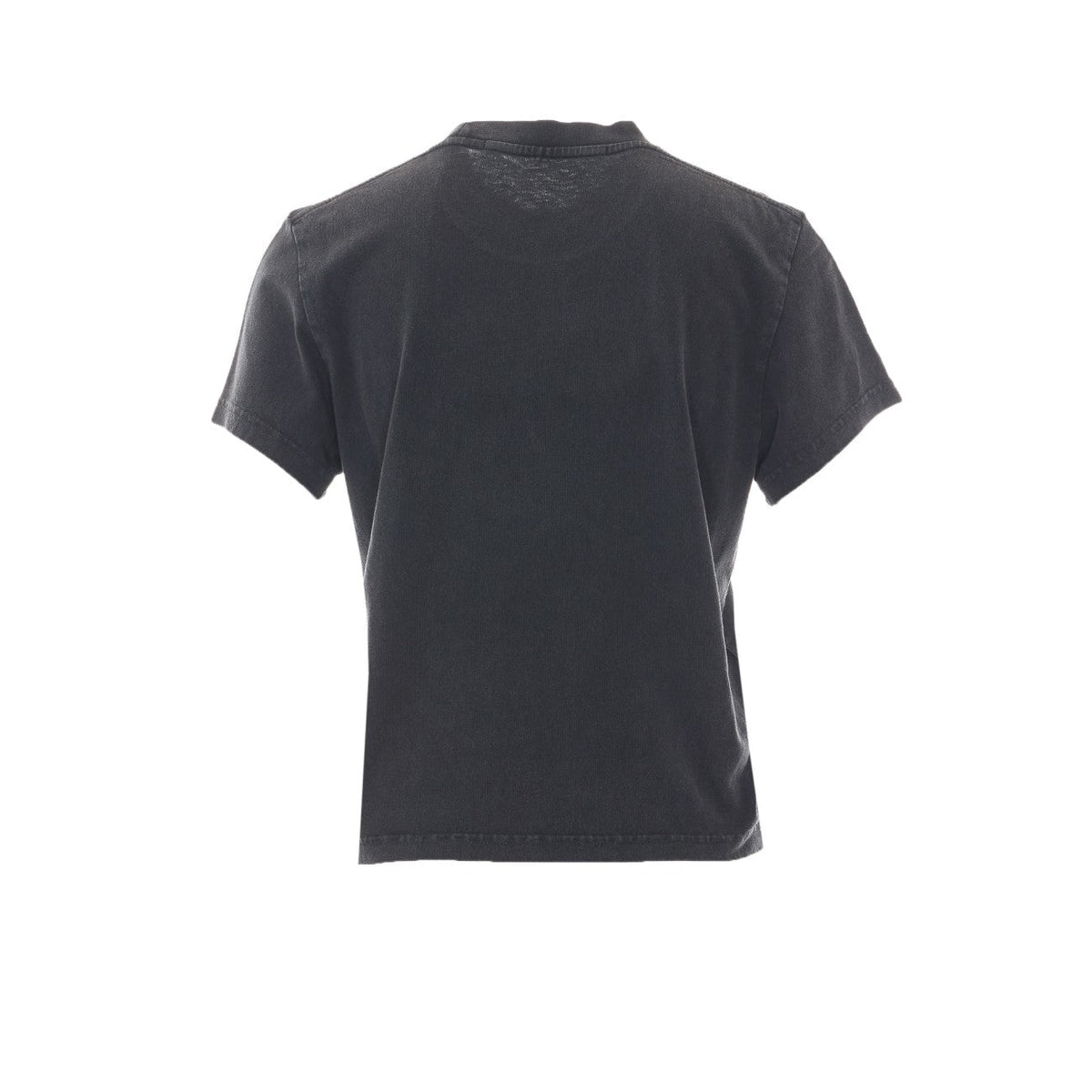 Alexander Wang Women Shrunken Mirrored Logo T-Shirt