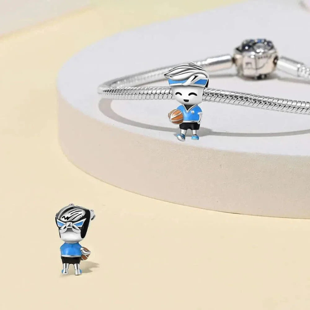 Sports Boy Charm