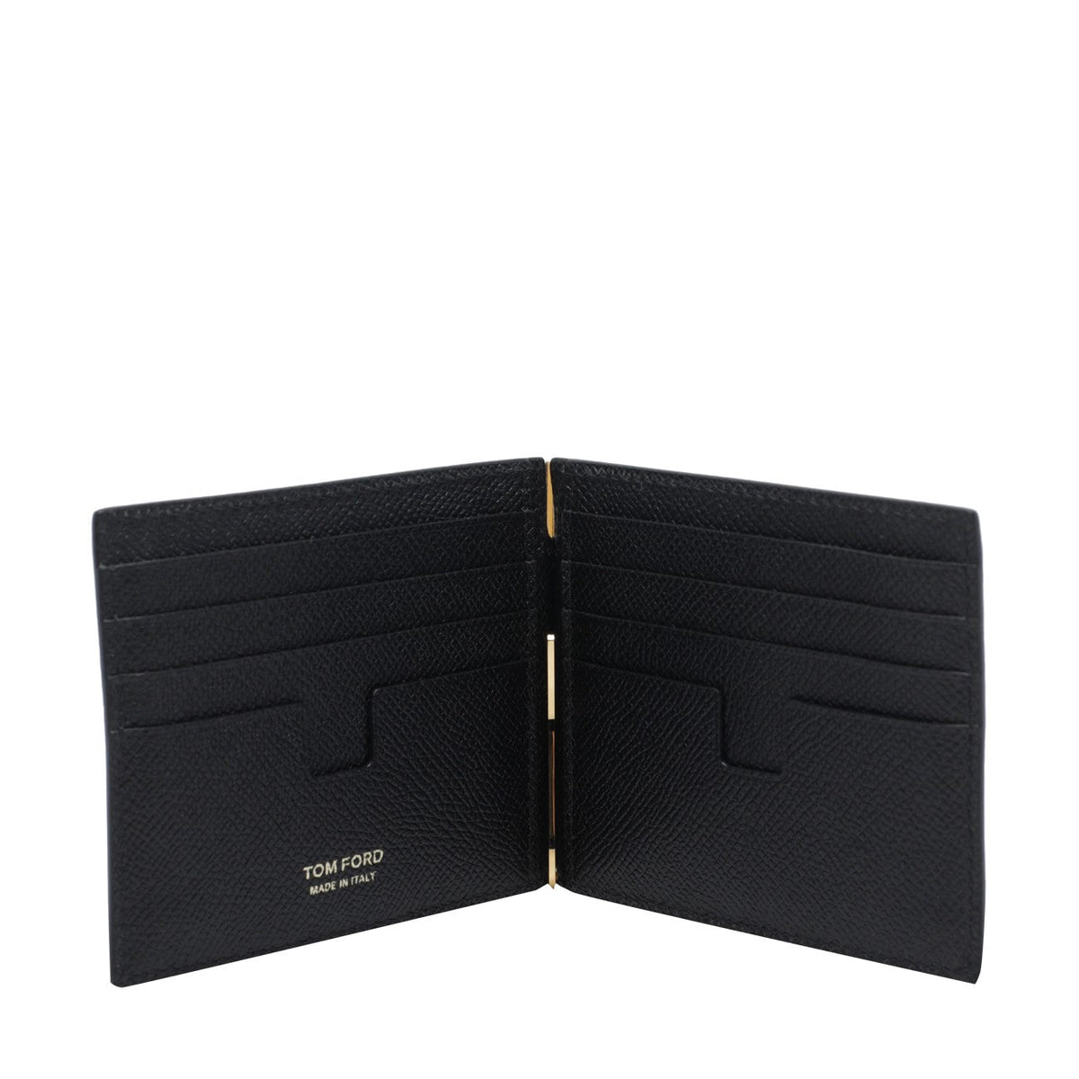 Tom Ford Men T Line Money Clip Wallet
