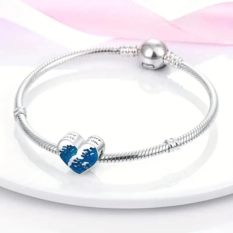 Titanic Quote My Heart Will Go On Charm